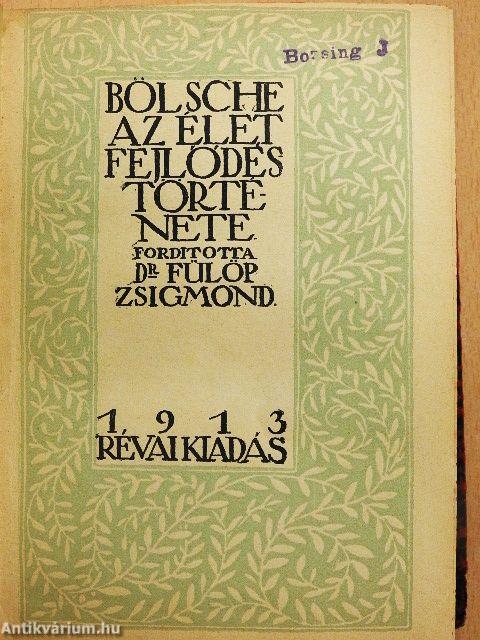 Az élet fejlődéstörténete