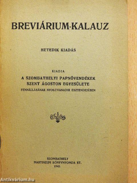 Breviárium-kalauz