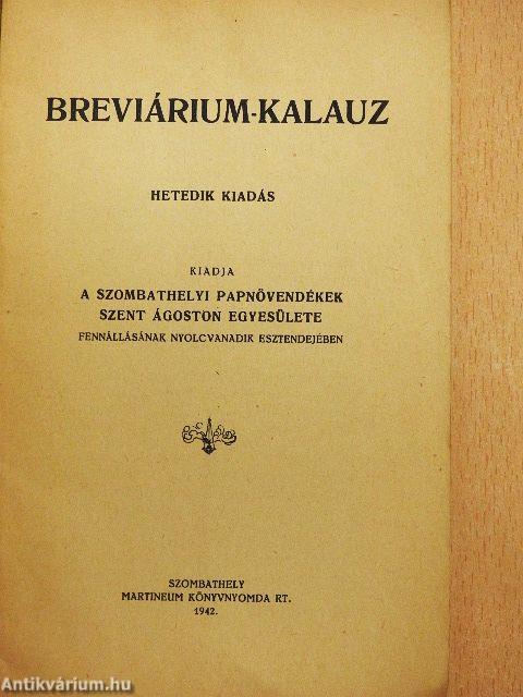 Breviárium-kalauz
