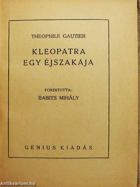Kleopatra egy éjszakája