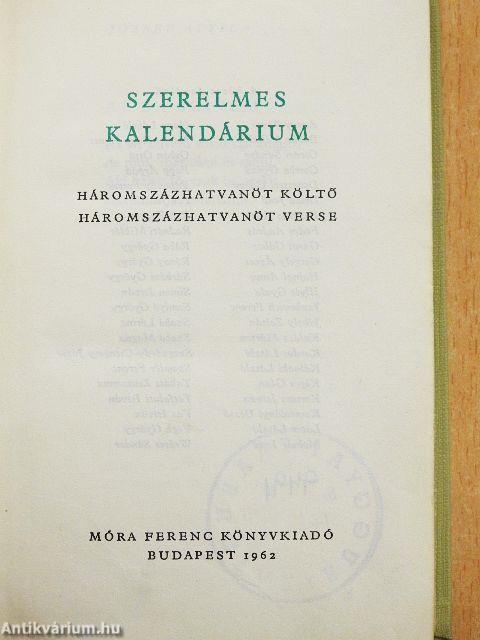 Szerelmes kalendárium