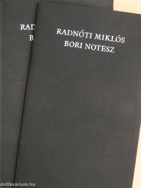 Bori notesz/Bori notesz melléklet