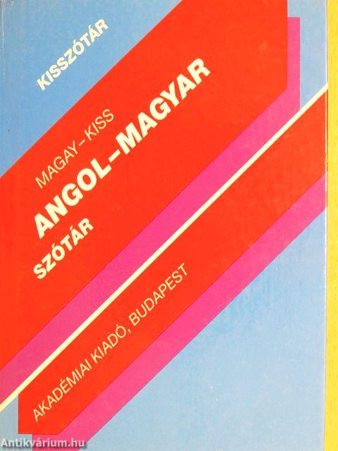 Angol-magyar szótár 