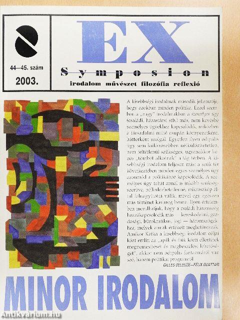 Ex Symposion 44-45.
