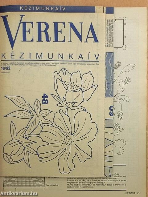 Verena 1992. október
