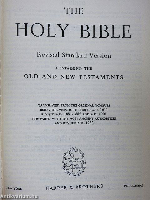The Holy Bible
