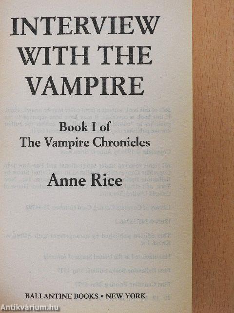 Interview with the Vampire