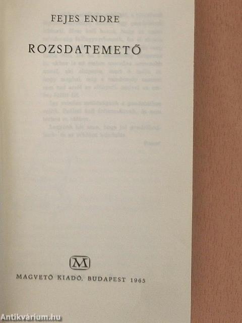 Rozsdatemető
