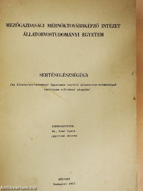 Sertésegészségügy
