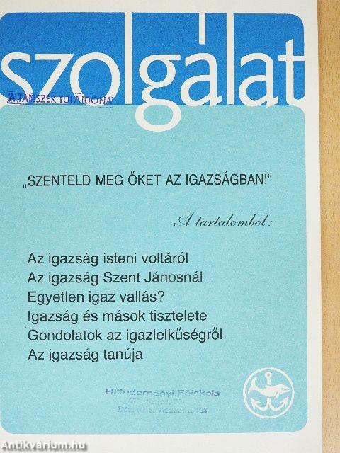 Szolgálat 1989/1-4.