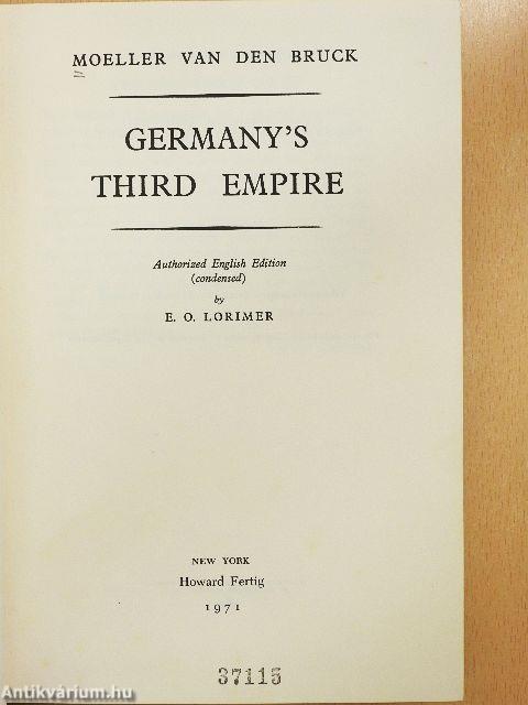 Germany's Third Empire