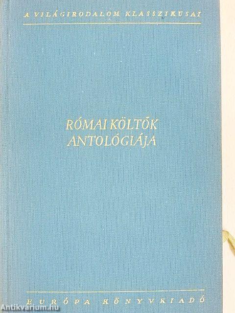 Római költők antológiája