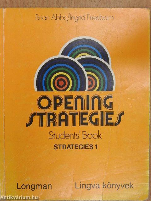 Opening Strategies - Students' Book/Workbook