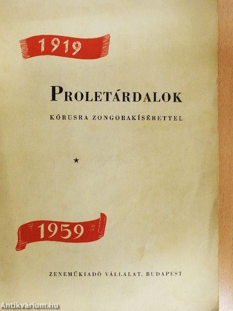 Proletárdalok