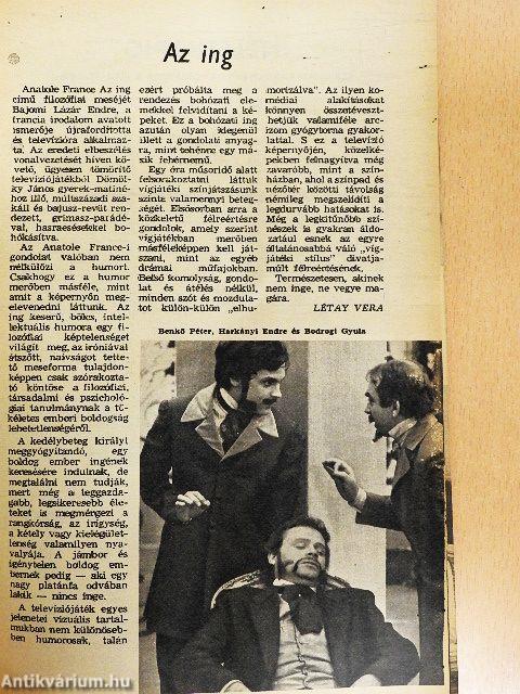 Filmvilág 1973. január-december