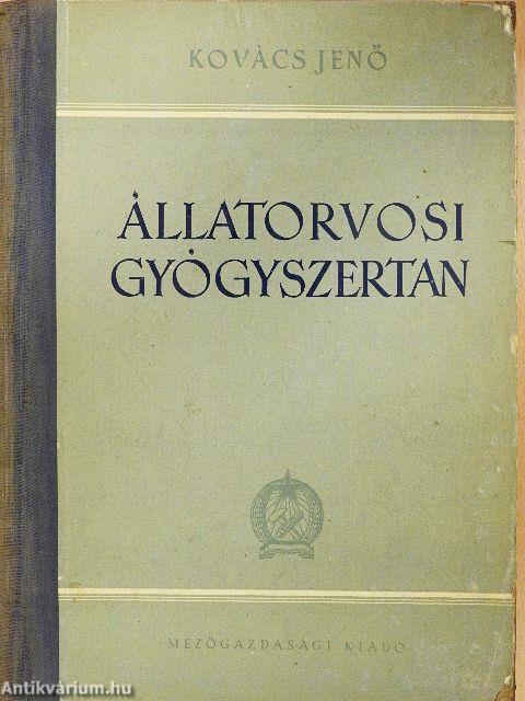Állatorvosi gyógyszertan