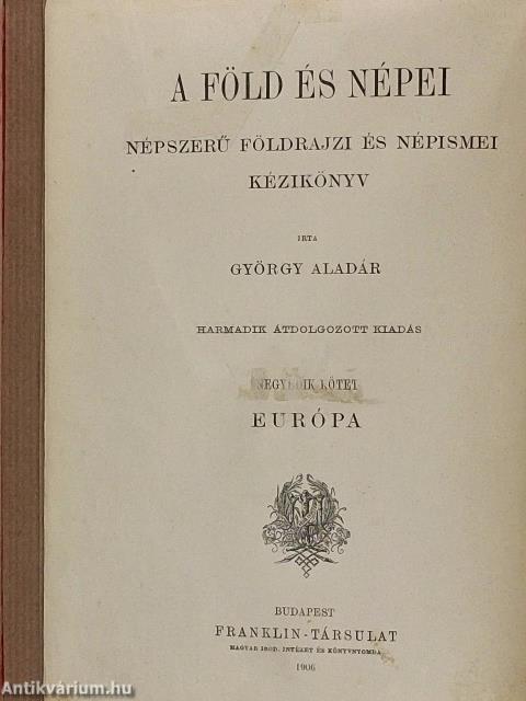 A föld és népei IV.