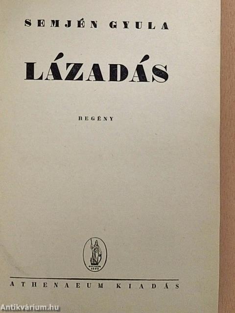 Lázadás