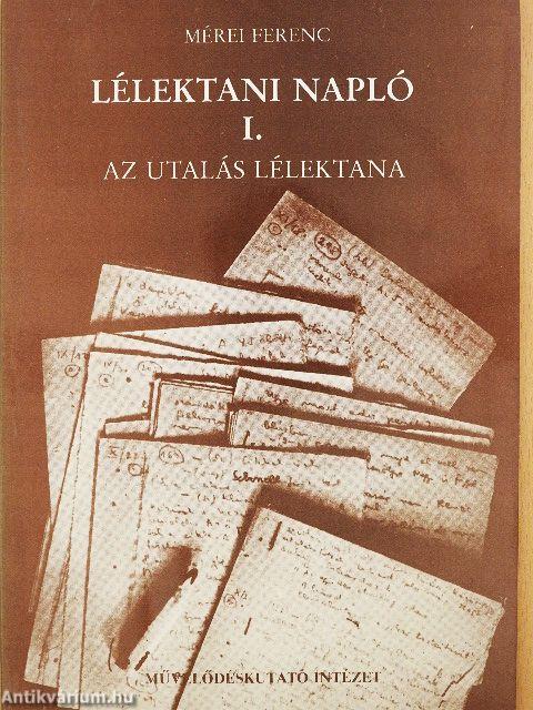 Lélektani napló I-IV.