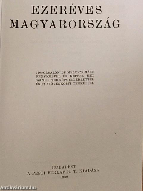 Az ezeréves Magyarország