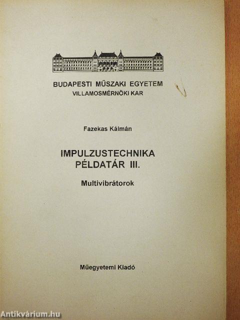 Impulzustechnika példatár III.