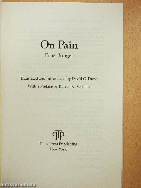 On Pain