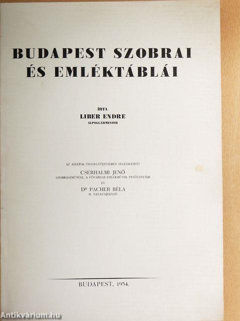 Budapest szobrai és emléktáblái