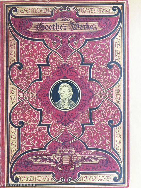 Goethes Werke V. (gótbetűs)