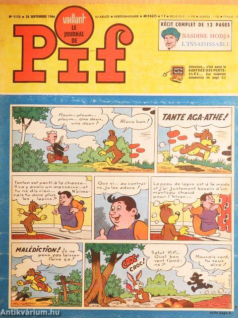 Pif 25 Septembre 1966
