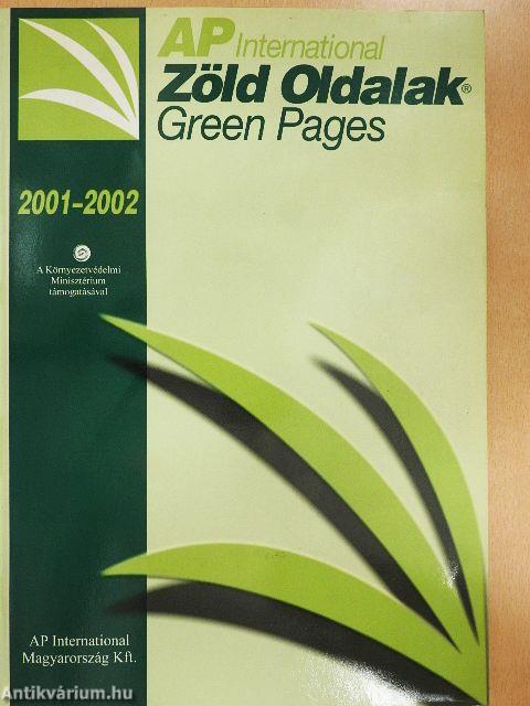 Zöld oldalak 2001-2002