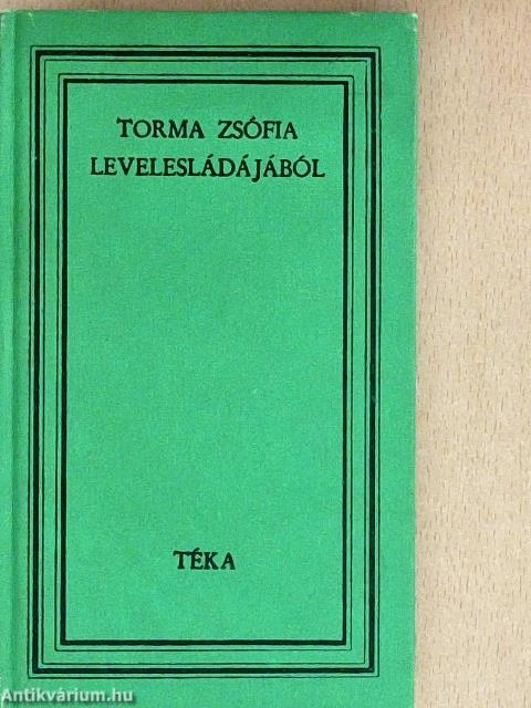Torma Zsófia levelesládájából