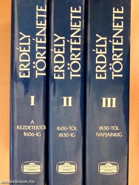 Erdély története I-III.