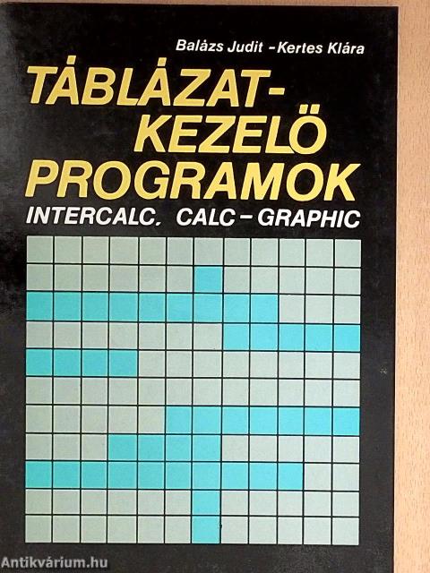 Táblázatkezelő programok