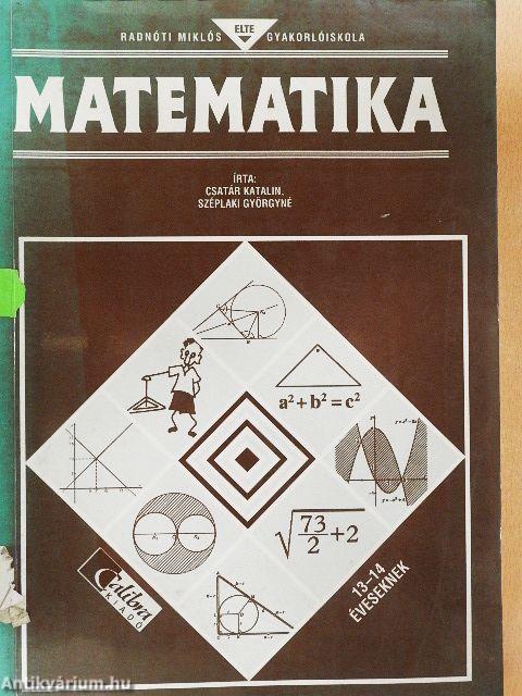 Matematika 13-14 éveseknek