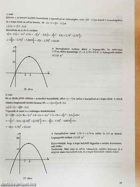 Matematika 13-14 éveseknek