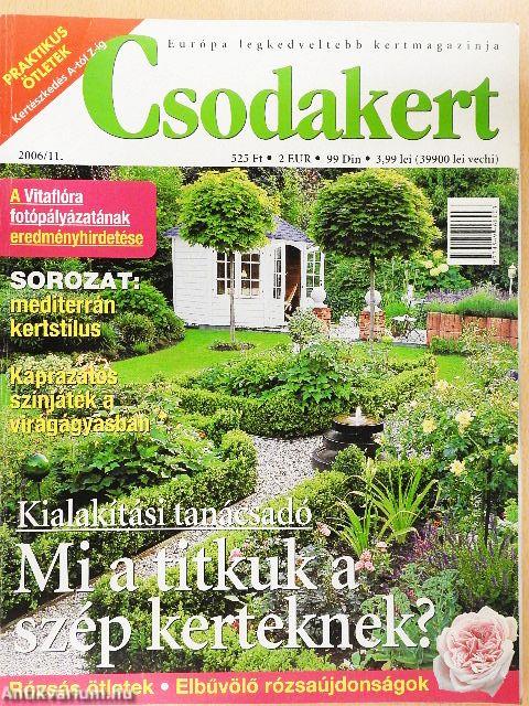 Csodakert 2006. november