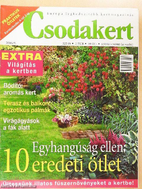 Csodakert 2006. szeptember