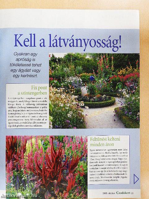 Csodakert 2005. október