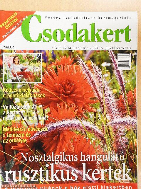 Csodakert 2005. szeptember