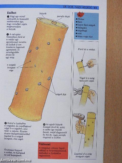 Síp, dob, nádi hegedű