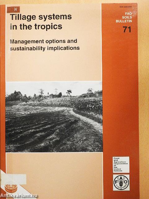 Tillage systems in the tropics