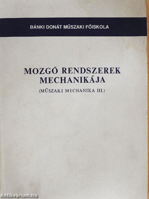 Mozgó rendszerek mechanikája