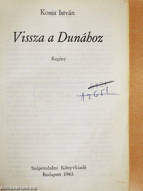 Vissza a Dunához