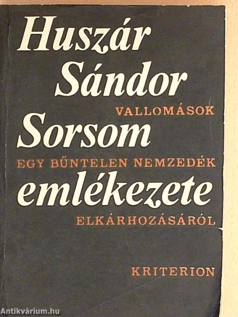 Sorsom emlékezete