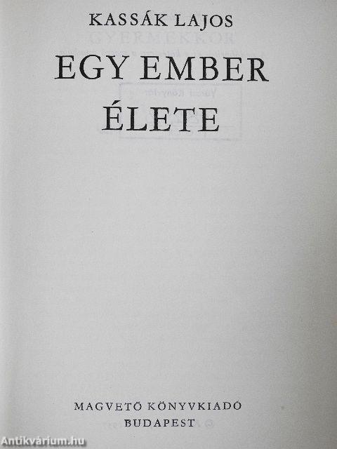 Egy ember élete