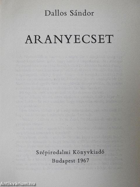 Aranyecset
