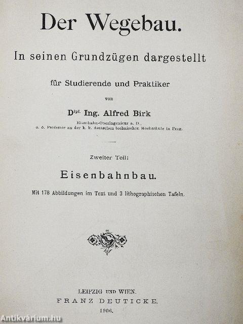 Der Wegebau II.
