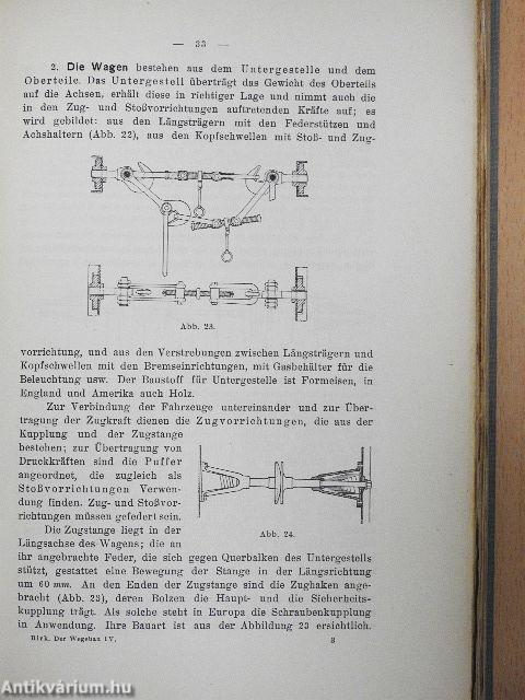 Der Wegebau IV.