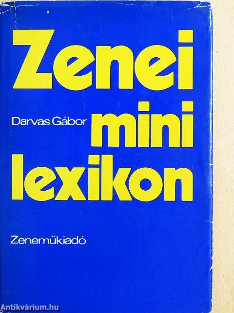 Zenei minilexikon