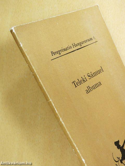 Teleki Sámuel albuma